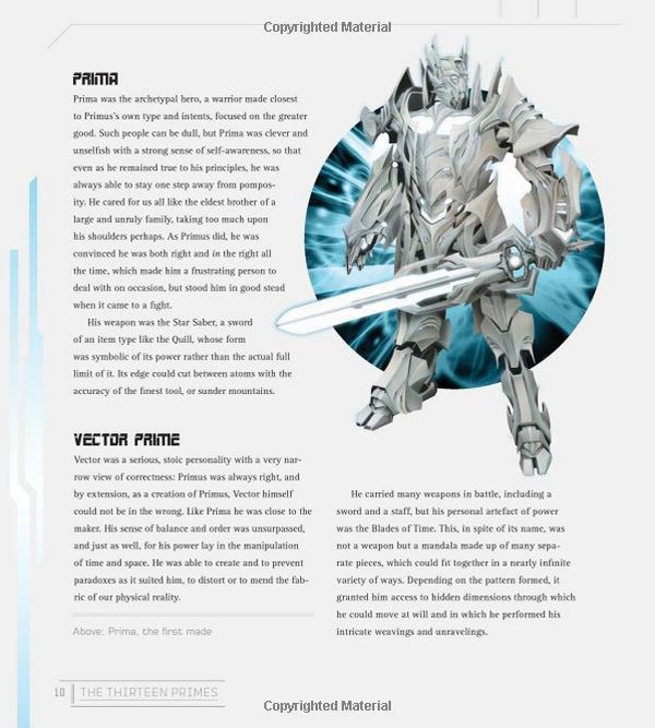 Transformers The Covenant Of Primus Hardcover Mega Preview Of 13 Primes Book Details Image  (17 of 46)